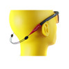 Cablz Zipz Adjustable Sunglasses Holder White 14in