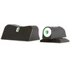 XS Sights DXT Big Dot Night Sights S&W Bodyguard 380 Green Tritium Front/Rear Matte Black
