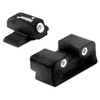 Trijicon Tritium Night Sights Beretta 92A1, 96A1 Green Front and Rear Metal Housing BE13