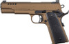 Auto-ordnance 1911a1 .45 Acp 5" 7rd Stainless Burnt Bronze G10 Grips