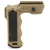 Mission First Tactical REACT AR-15 Magwell Grip Polymer Black/Scorched Dark Earth RMGSDE