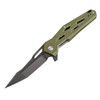 Artisan Bombardier Folder 3.54 in D2 Blk Blade G-10