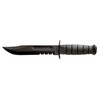 Ka-Bar Full-Size Fixed 7" Black Blade Foliage Kraton Handle