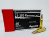 Aguila Interlock .22-250 REM, 60gr, Interlock SPBT [MPN: 8338AG] - 20 rounds