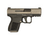 Canik MC9 Exclusive Finish 9mm Luger 3.18" Black Tenifer Cerakote Optic Ready/Serrated Steel Slide, 15+1/12+1, Tungsten Cerakote Polymer Frame w/Picatinny Rail