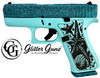 GLOCK 43X 9MM 3.41" SEA STAR GLITTER GUNZ