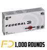 Federal Range and Target .40 S&amp;W, 180gr, FMJ - 1000 Rounds (20 boxes of 50) [MPN: RTP40180]