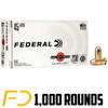 Federal Range and Target .45 ACP, 230gr, FMJ - 1000 Rounds