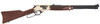 Henry Repeating Arms, Side Gate Lever Action Rifle, 360 Buckhammer, 20" Round Barrel, 5 Rounds, Brass Receiver, Blued Barrel, Fully Adjustable Semi Buckhorn Sights, American Walnut