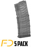 Ets Magazine Ar15 5.56x45mm 30rd Translucent Polymer - 5-PACK