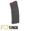 Amend2 Ar-15 Magazine 5.56x45 - 30rd Polymer Black - 5-PACK