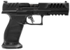 Walther Pdp Match 9mm 5" Or - 10-shot Black Polyomer Frame