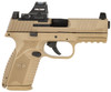 Fn 509 M Mrd 9mm Nms Ns W/ - Holosun 407c 1-15 1-24 Mag Fde