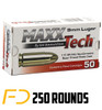 Maxxtech 9MM, 115gr, FMJ - 250 Rounds (5 boxes of 50 rnds) [MPN: PTGB9MMB]