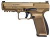 CENTURY ARMS Canik Mete Sft 9mm 4.46" Bbl - Or Fs 1-18/1-20 Burnt Bronze