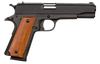 Rock Island 51421MA GI Standard FS *MA Compliant 45 ACP 5" 8+1 Black Parkerized Black Parkerized Steel Slide Wood Grip