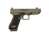 Agency Arms SAGE Glock 45 9mm 4.02" 17 Round OD Green 2-Tone