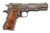 Auto Ordnance Bootlegger 1911 .45 ACP 5" 7+1 Distressed Brunt Bronze Cerakote Walnut Semi Auto Pistol