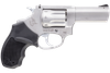 Taurus 2-942039 942 22 LR 8rd 3" Matte Stainless Steel Black Polymer Grip