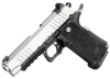 BUL ARMORY SASII TAC LIGHT 9MM 4.25" BARREL 18-ROUNDS BLACK SILVER SLIDE