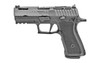 Zev Z320, 9mm Luger 3.90" 17+1 Titanium Gray Stainless Steel