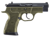 Sar Usa B6c Compact Pistol 9mm - 3.8" Bbl 13rd Od Green/black