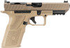 Zev Technologies Oz9v2 Combat 9mm 4.50" 15rd Fde Pistol Full Size X Grip