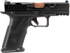 ZEV Oz9v2 Elite Hypercomp 9mm 4.50" 17rd Black/bronze Xgrip