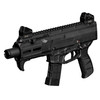 CZ-USA 91420 Scorpion 3+ Micro 9mm Luger Caliber with 4.20" Threaded Barrel, 20+1 Capacity, Overall Black Finish & Polymer Grip Right Hand