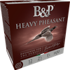 B&p Ammunition Heavy Pheasant 12b38h4 12g 1 3/8 Oz 25/10