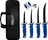 Accusharp 6-piece Fillet Knife - Kit W/sharpener & Zip Case