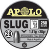Hatsan Apolo .22 Slug 28 Grain - 250 Pack