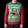 Magpul Industries Corp Ugly Christmas Mag1198-975-m Sweater Md Gng