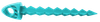 Targettack Llc Ttack Tt3in6pk-te  3-" 6-pack Teal Green