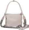 Bulldog Concealed Carry Purse - Conv Hobo/crossbody White/zebr