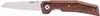 Woox Knife Pure Folder 3.5" - American Walnut Handle!