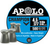 Hatsan Apolo .177 Champion - 8.45 Grain 500 Pack