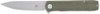 Cobratec Kuzio Folder 3.12" - Od Green G10 D2 Blade