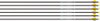 Easton Arrow Sonic 6.0 300  W/2" Bully Vanes 6pack