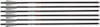 Easton Xbow Bolt 9mm Carbon  22" W/3" Vanes Flat Back 6pk