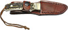 Uncle Henry Knife Staglon 2.8"  Blade W/leather Sheath