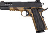 Glfa 1911 Pistol 9mm 5" Fs Black Slide Sahara Frame