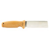 Camillus 19627 Swedge 4.30" Fixed Plain Silver 420 Steel Titanium Bonded Blade Textured Tan ABS Handle Includes Sheath
