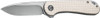 Civivi Knife Elementum 2.96" - Ivory G10/satin D2 Liner Lock