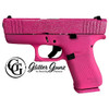 GLOCK G43 X 9MM, 3.41in. Barrel, 10rd, Glitter Gunz, Austrian - Pixie Pink [MPN: PX4350201PIXGG]