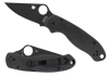 Spyderco Para 3 Spy C223gpbk  Black Blade
