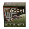 Fiocchi Speed Steel 20 GA 3in. 7/8oz. #4 Shot  25 Rounds [MPN: 203ST4]