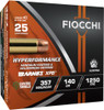 Fiocchi 357 Mag 140gr Xpb - 25rd 8bx/cs