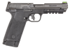 S&w M&p 22wmr 4.35"bbl 4 30rd Mags Optic Cut Safety Blk Bund