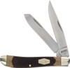 Old Timer Knife Gunstock Trppr  2blade 3.1" S/s Delrin
